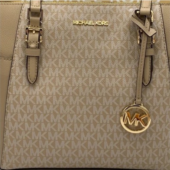 Michael Kors Charlotte Large Top Zip Tote - Picture 9 of 16